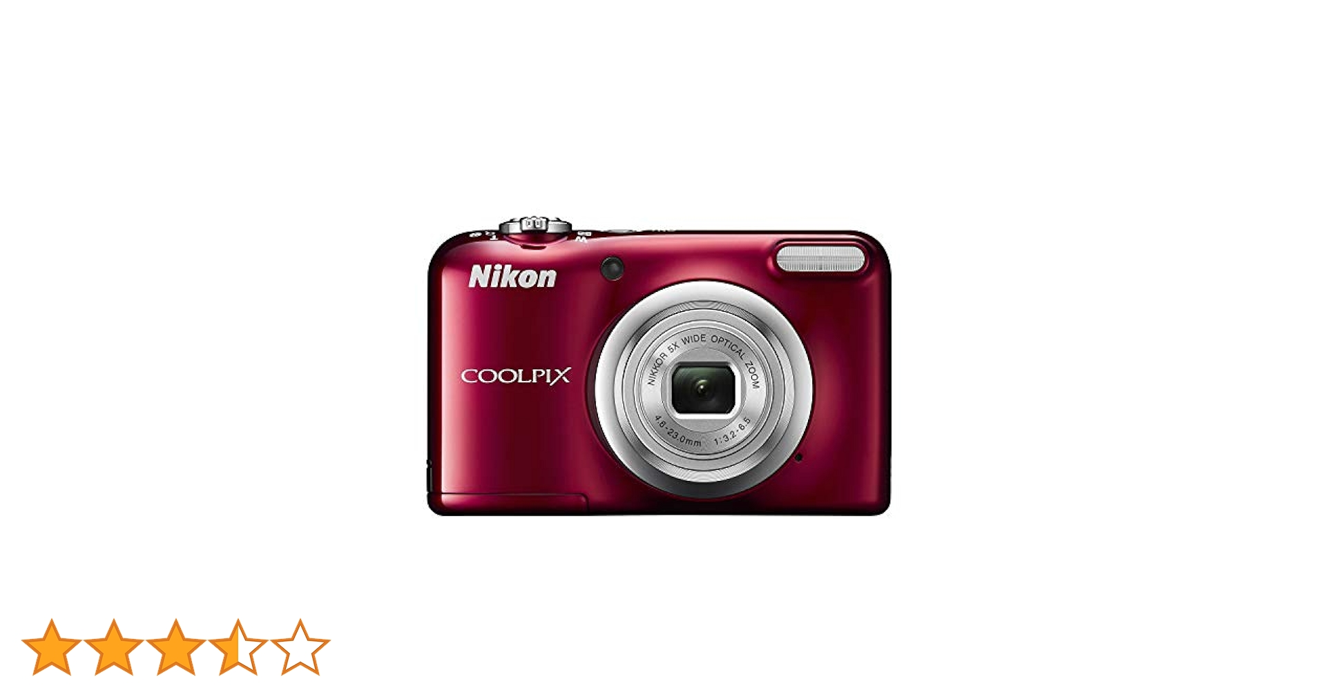 Amazon | Nikon デジタルカメラ COOLPIX A10 レッド 光学5倍